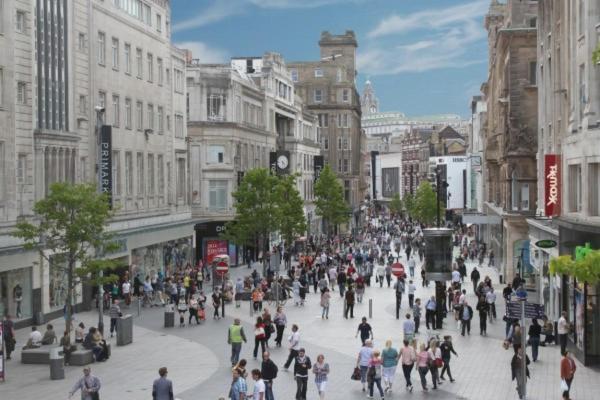 Luxury City Centre Apartment Liverpool Bagian luar foto